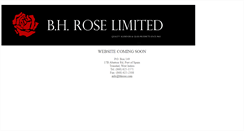 Desktop Screenshot of bhrose.com